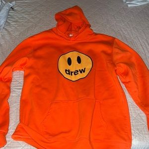 XL, DREW brand, bright orange sweat shirt
